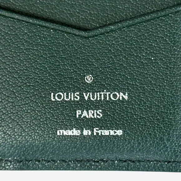 Louis Vuitton Green Crocodile Pocket Organizer